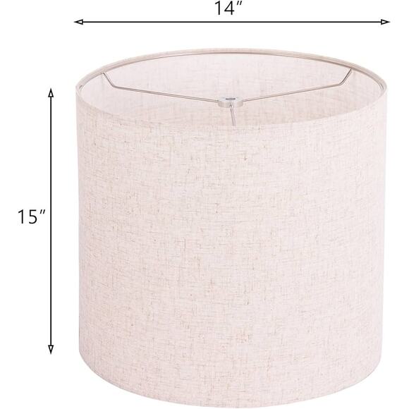 Wellmet 14"x14"x15" Assembly Required Lampshade - Picture 8 of 9